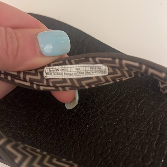 Sanuk size 9 women’s yoga mat flip flips - Picture 2 of 3